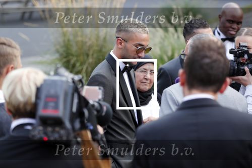 Hilversum 3 september 2018
Telegraaf voetballer van het jaar in studio 21. Hakim Ziyech kwam met zijn moeder en Manager Mustapha Nakhli.