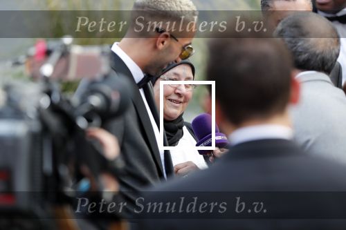 Hilversum 3 september 2018
Telegraaf voetballer van het jaar in studio 21. Hakim Ziyech kwam met zijn moeder en Manager Mustapha Nakhli.