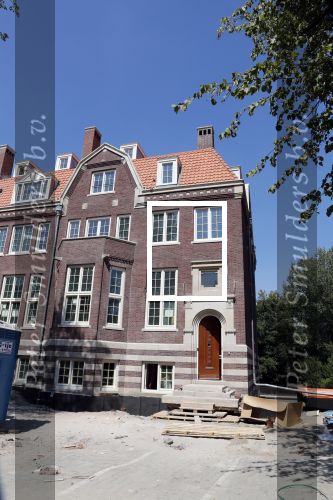 Amsterdam 3 augustus 2018
Het nieuwe huis van Jaap v Zweden is bijna klaar.