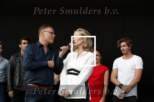 Hilversum 30 augustus 2018
Eerste aflevering GTST (goede tijden slechte tijden) in de bioscoop in Hilversum. Jette v d Meij