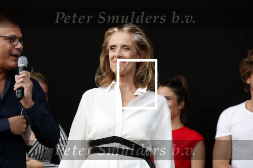 Hilversum 30 augustus 2018
Eerste aflevering GTST (goede tijden slechte tijden) in de bioscoop in Hilversum. Jette v d Meij