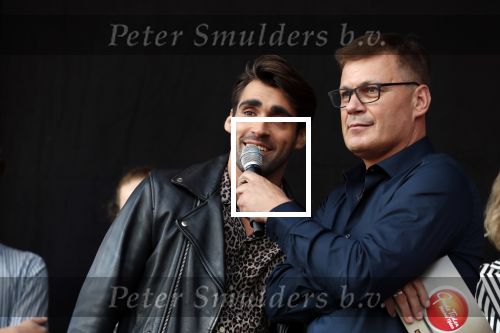 Hilversum 30 augustus 2018
Eerste aflevering GTST (goede tijden slechte tijden) in de bioscoop in Hilversum. Joey Ferre