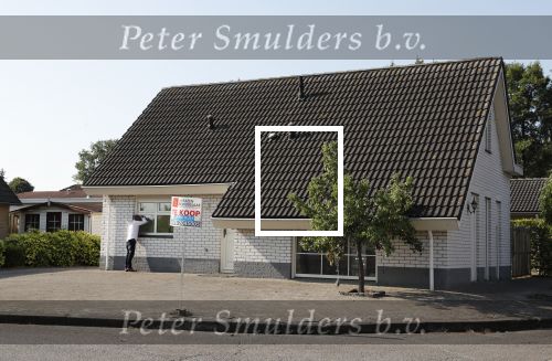 Wernhout 3 augustus 2018
Johan Vlemmix kijkt naar huizen op het park Patersven in Wernhout. Ook Patricia Paay en haar man Robert Hinfelaar hebben er een huis.