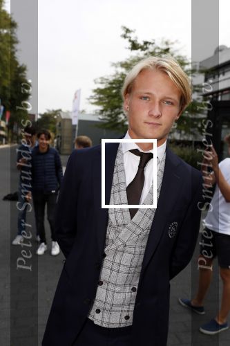 Hilversum 3 september 2018
Telegraaf voetballer van het jaar in studio 21. Kasper Dolberg