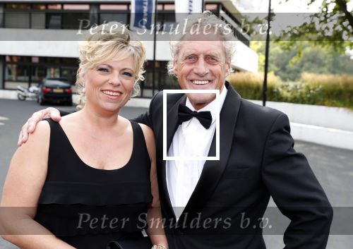 Hilversum 3 september 2018
Telegraaf voetballer van het jaar in studio 21. Kees Kist met zijn vrouw