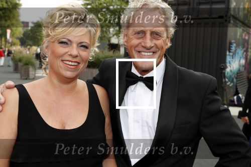 Hilversum 3 september 2018
Telegraaf voetballer van het jaar in studio 21. Kees Kist met zijn vrouw