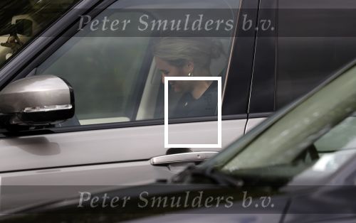 Amsterdam 27 augustus 2018
Lieke v Lexmond in haar nieuwe Range Rover .