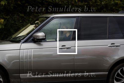 Amsterdam 27 augustus 2018
Lieke v Lexmond in haar nieuwe Range Rover .