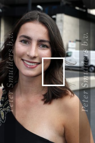 Hilversum 3 september 2018
Telegraaf voetballer van het jaar in studio 21. Lisanne Nooter ( dochter Annette v Trigt)