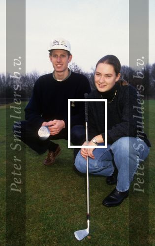 Valkenswaard, 8 Februari 1994 
Eindhovensche Golf Marcella Neggers en Maarten Lafeber