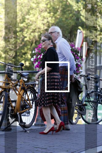 Amsterdam 3 augustus 2018
Matthijs v Heijningen met zijn vrouw in Amsterdam.