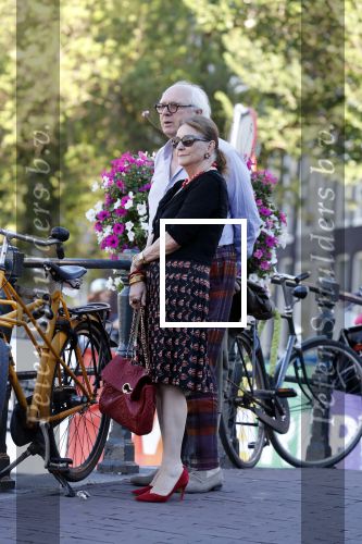 Amsterdam 3 augustus 2018
Matthijs v Heijningen met zijn vrouw in Amsterdam.