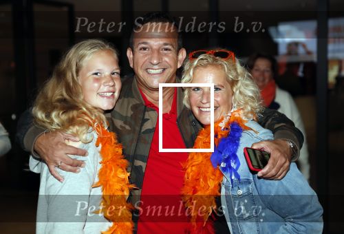 Amsterdam 6 mei 2018
Nederland-Peru 2-1 . Afscheidswedstrijd Wesley Sneijder . Zijn vrouw Yolanthe Sneijder Cabau en zoons Jessey en Xess Xava zijn natuurlijk aanwezig. Najib Amhali