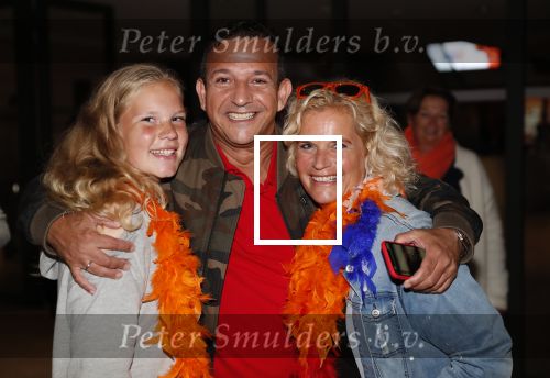 Amsterdam 6 mei 2018
Nederland-Peru 2-1 . Afscheidswedstrijd Wesley Sneijder . Zijn vrouw Yolanthe Sneijder Cabau en zoons Jessey en Xess Xava zijn natuurlijk aanwezig. Najib Amhali