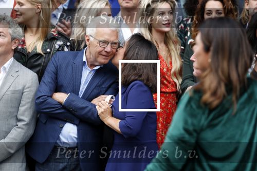 Hilversum 28 augustus 2018
Najaarspresentatie NPO op het mediapark.
Paul Witteman en Dionne de Graaff en Andre v Duin
