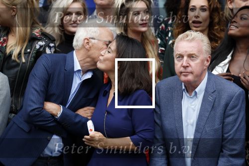 Hilversum 28 augustus 2018
Najaarspresentatie NPO op het mediapark.
Paul Witteman en Dionne de Graaff en Andre v Duin