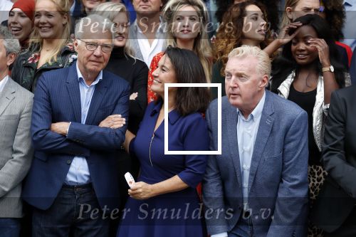 Hilversum 28 augustus 2018
Najaarspresentatie NPO op het mediapark.
Paul Witteman en Dionne de Graaff en Andre v Duin