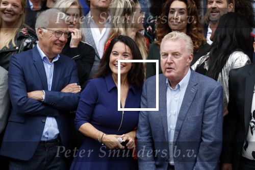 Hilversum 28 augustus 2018
Najaarspresentatie NPO op het mediapark.
Paul Witteman en Dionne de Graaff en Andre v Duin