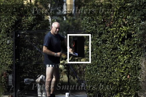 Dordrecht 1 augustus 2018
Rene v d Gijp bij zijn huis.
