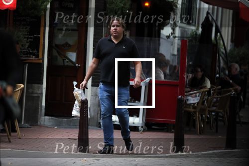 Amsterdam 29 augustus 2018
Robert jensen doet boodschappen.