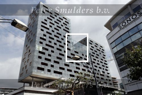 Rotterdam 1 augustus 2018
In dit complex heeft Robin v Persie zijn appartement.
