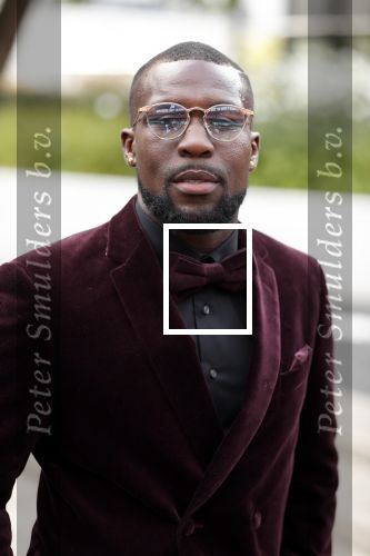 Hilversum 3 september 2018
Telegraaf voetballer van het jaar in studio 21. Royston Drenthe met vrouw