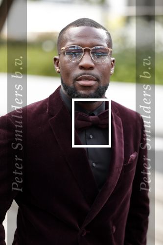 Hilversum 3 september 2018
Telegraaf voetballer van het jaar in studio 21. Royston Drenthe met vrouw