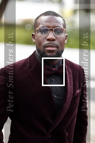 Hilversum 3 september 2018
Telegraaf voetballer van het jaar in studio 21. Royston Drenthe met vrouw