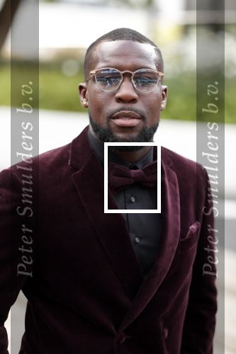 Hilversum 3 september 2018
Telegraaf voetballer van het jaar in studio 21. Royston Drenthe met vrouw