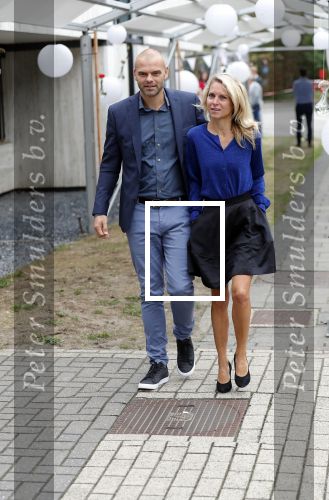 Hilversum 28 augustus 2018
Najaarspresentatie NPO op het mediapark.
Sander v d Eeden  met vriendin