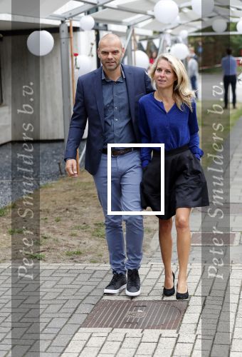 Hilversum 28 augustus 2018
Najaarspresentatie NPO op het mediapark.
Sander v d Eeden  met vriendin