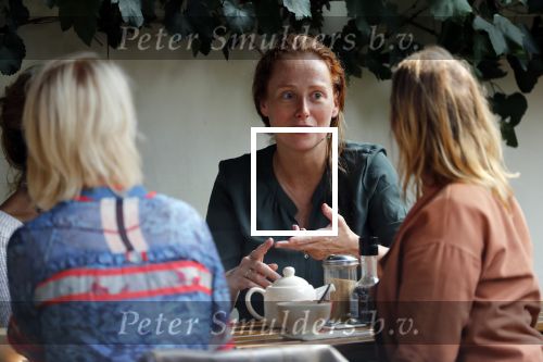 Amsterdam 3 september 2018
Sytske v d Ster op terras.