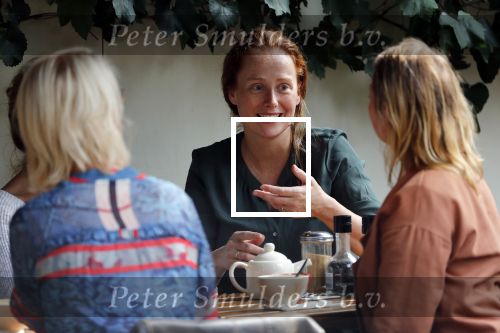 Amsterdam 3 september 2018
Sytske v d Ster op terras.