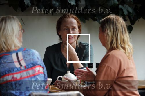 Amsterdam 3 september 2018
Sytske v d Ster op terras.