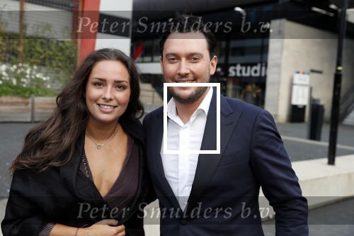 Hilversum 3 september 2018
Telegraaf voetballer van het jaar in studio 21. Tino Martin met vriendin