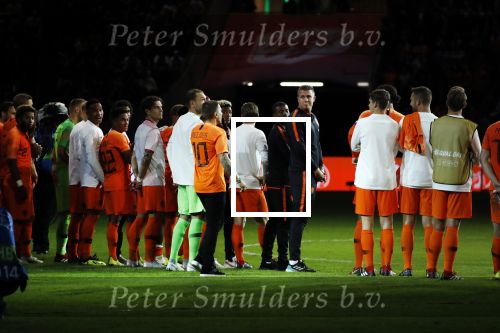 Amsterdam 6 mei 2018
Nederland-Peru 2-1 . Afscheidswedstrijd Wesley Sneijder . Zijn vrouw Yolanthe Sneijder Cabau en zoons Jessey en Xess Xava zijn natuurlijk aanwezig. Andre Hazes zong voor Wesley
