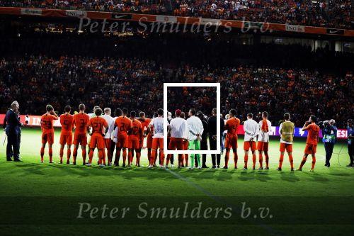 Amsterdam 6 mei 2018
Nederland-Peru 2-1 . Afscheidswedstrijd Wesley Sneijder . Zijn vrouw Yolanthe Sneijder Cabau en zoons Jessey en Xess Xava zijn natuurlijk aanwezig.