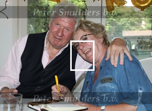 Laren, 8 Augustus 2018
Willibrord Frequin samen met Catherine Keyl