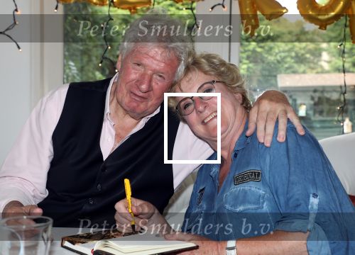 Laren, 8 Augustus 2018
Willibrord Frequin samen met Catherine Keyl