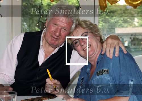 Laren, 8 Augustus 2018
Willibrord Frequin samen met Catherine Keyl