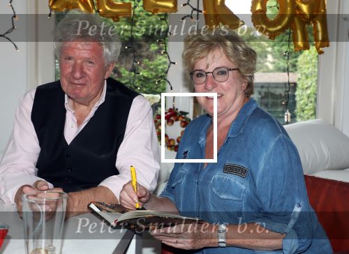 Laren, 8 Augustus 2018
Willibrord Frequin samen met Catherine Keyl