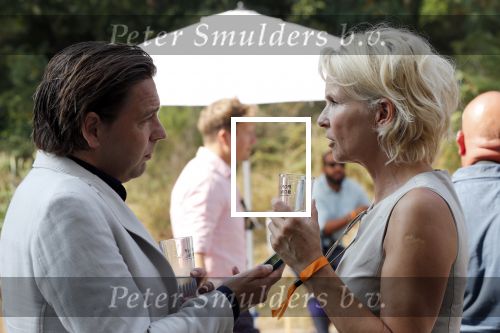 Hilversum 27 augustus 2019
Najaarspresentatie NPO op het mediapark. Anita Witzier met Matthijs Albers