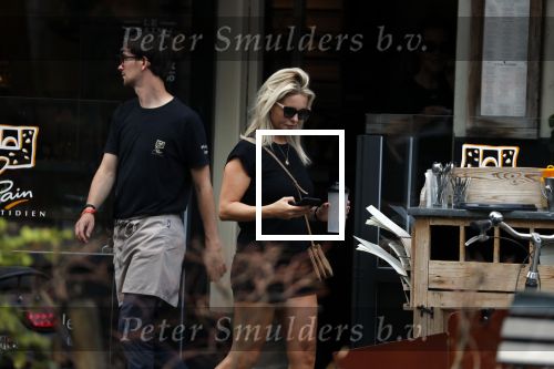 Amsterdam 28 augustus 2019
Chantal janzen met man Marco Geeratz en hun zoontje op de cornelis schuytstraat.