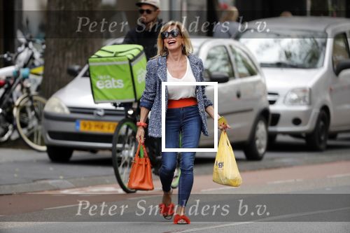 Amsterdam 21 augustus 2019
Connie Witteman lunchen met haar zoon Marvin Breukhoven .