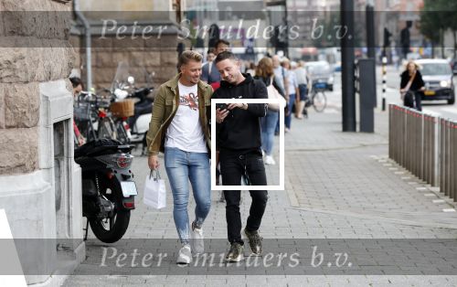 Amsterdam 22 augustus 2019
Djarno Hofland met zijn nieuwe mercedes.