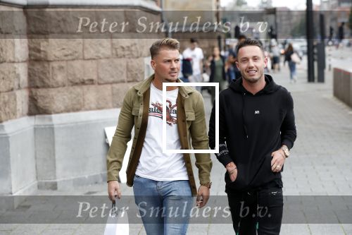 Amsterdam 22 augustus 2019
Djarno Hofland met zijn nieuwe mercedes.