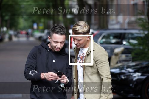 Amsterdam 22 augustus 2019
Djarno Hofland met zijn nieuwe mercedes.