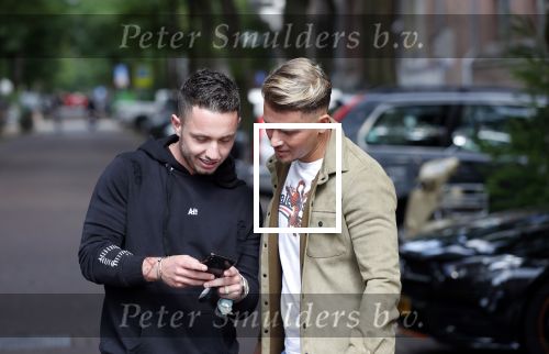 Amsterdam 22 augustus 2019
Djarno Hofland met zijn nieuwe mercedes.