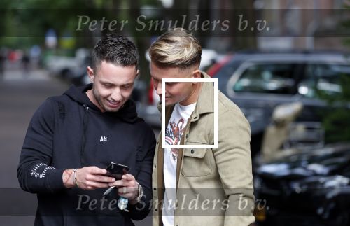 Amsterdam 22 augustus 2019
Djarno Hofland met zijn nieuwe mercedes.