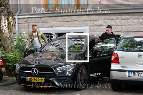 Amsterdam 22 augustus 2019
Djarno Hofland met zijn nieuwe mercedes.